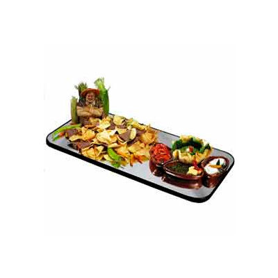 Geneva Lakeside 18" x 30" Rectangular Rimless Glass Mirror Tray, 268