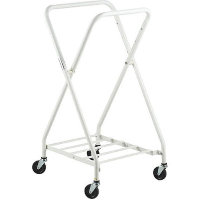 Lakeside® 4518 Adjustable Folding Linen Hamper, White