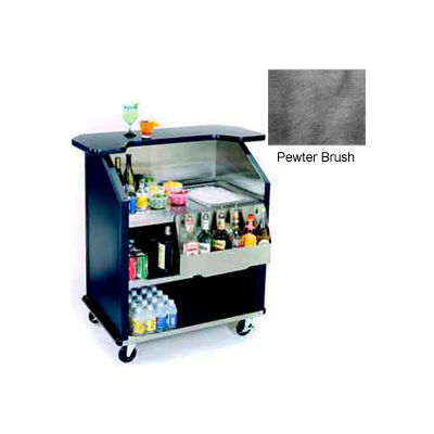 Geneva Lakeside 43" Portable Beverage Bar, SS Interior, 884-PetwerBrush