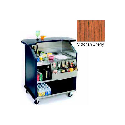 Geneva Lakeside 43" Portable Beverage Bar, SS Interior, 884-VictorianCherry