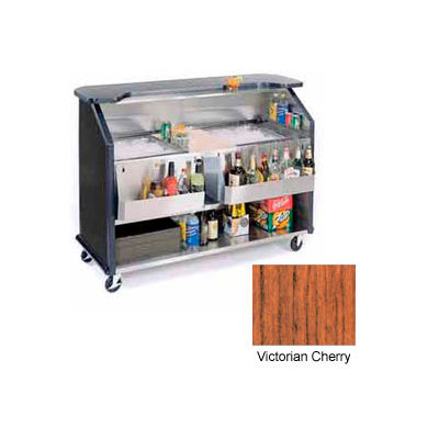 Geneva Lakeside 64" Beverage Bar w/ TWO Insulated Ice Bin, 886-VictorianCherry