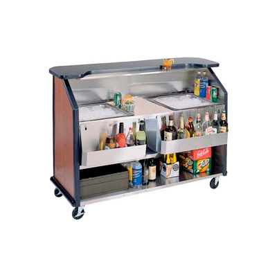 Party Pleaser Bar - 2 Ice Bin - Red