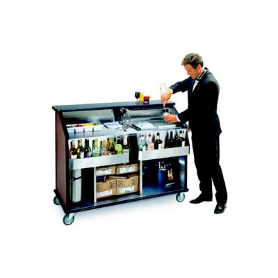 Party Pleaser Bar - Ice Bin and Cold Plate - Gray Sand