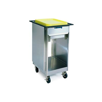 Lakeside® 997, Open Mobile Tray And Glass Dispenser - 23" X 25"