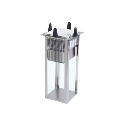 Lakeside® S4010, Square Open Drop-In Plate Dispenser - 9-1/2" To 10-1/4" Plates