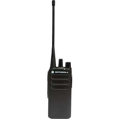 Motorola CP100d-AU PKG1 Radio analogique commerciale bidirectionnelle, 4W, 16 canaux, 403-480 MHz