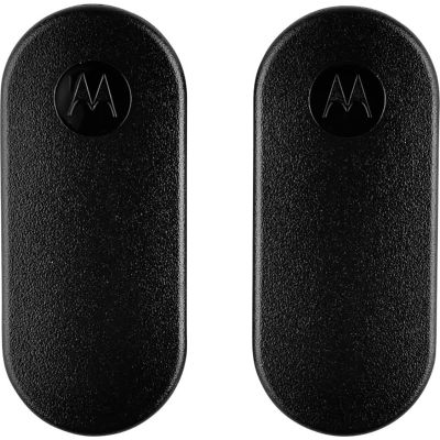 Motorola Two-Way Radio Belt Clip Twin Pack pour T200 / T260