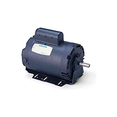 Leeson Motors - 1/2HP, 115V, 1625RPM, DP, Resil Mount, 1.0 S.F.