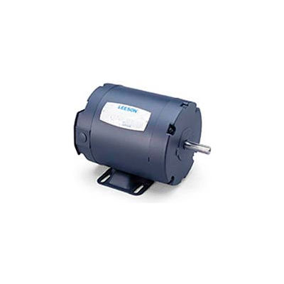 Leeson 101649.00, 0.25 HP, 1725 RPM, 208-230/460V, S56, TENV, Rigid