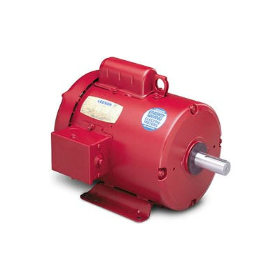 Leeson Motors - 1/2HP, 115/208-230V, 1725RPM, TEFC, Rigid Mount, 1.15 S.F.