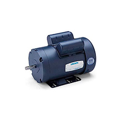 Leeson Motors - 1HP, 115/208-230V, 3450RPM, TEFC, Rigid Mount, 1.15 S.F.