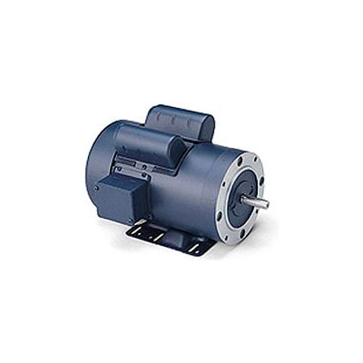 Leeson Motors - 1HP, 115/208-230V, 1725RPM, TEFC, Rigid C Mount, 1.15 S.F.