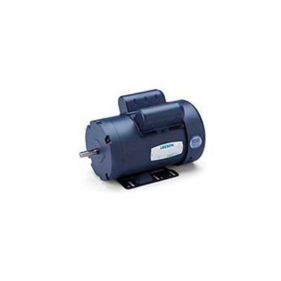 Leeson Motors-2HP, 115/208-230V, 3450 RPM, TEFC, Mt rigide, 1 SF, Eff 73