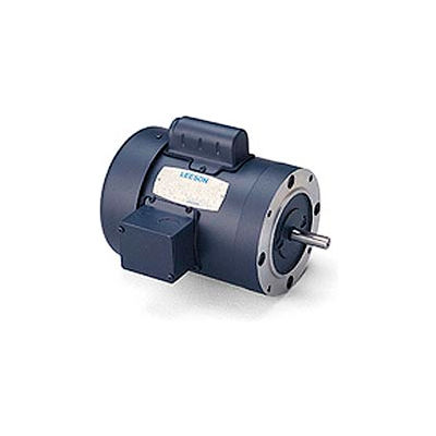 Leeson Motors - 3HP, 230V, 3450RPM, TEFC, Round Mount