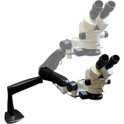 LW scientifiques Z4M-BZM7-PA77 Z4 Zoom stéréomicroscope binoculaire W/Pneuflex-Arm, x 7 - 45 x