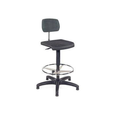 High rise desk online chair