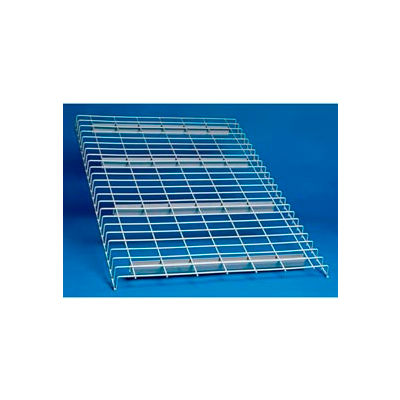 Wire Decking Panel For Pallet Rack, 58"Wx42"D, 2500# Capacity, Gray