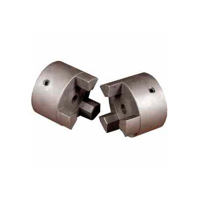 Cast Iron Jaw Coupling Hub, Style L100, 1 1/16" Bore Diameter, 1/4 x 1/8 Keyway