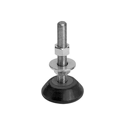 RL-5 Neoprene Leveling Mount w/ Leveling Stud - White