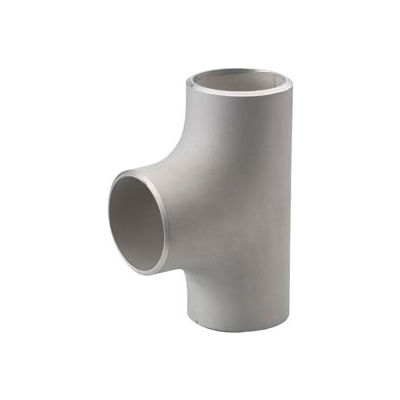 304 Ss Schedule 10 Tee 4 Butt-Weld Female - Pkg Qty 2