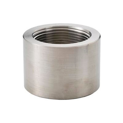 Ss 316 Barstock Cap 2-1/2" Npt Female - Pkg Qty 25
