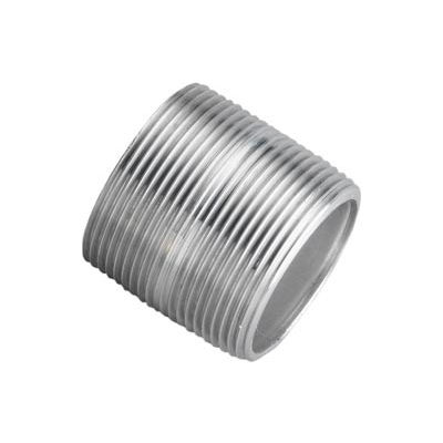 Mamelon de tuyau Cédule 40 en aluminium 3 X étroite Npt mâle - Qté par paquet : 10