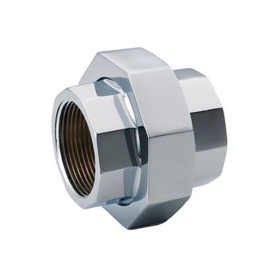 Chrome Plated Brass Pipe Fitting 1/2 Union Npt Female - Pkg Qty 25