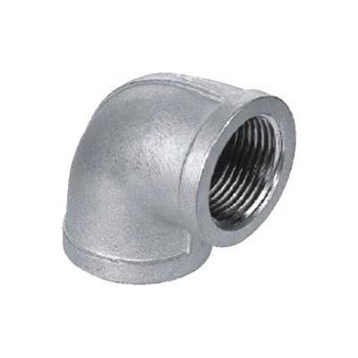 Iso Ss 304 Cast Pipe Fitting 90 Degree Elbow 3/8" Npt Female - Pkg Qty 50
