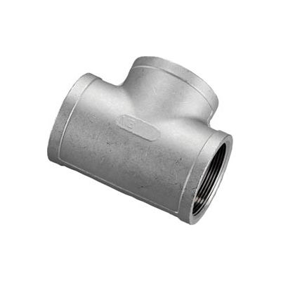 Iso Ss 304 Cast Pipe Fitting Tee 1/4" Npt Female - Pkg Qty 50