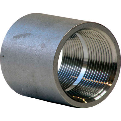 1 In. 304 Stainless Steel Coupling - FNPT - Class 150 - 300 PSI - Import