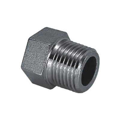 Iso Ss 304 Cast Pipe Fitting Hex Head Plug 1/8" Npt Male - Pkg Qty 125