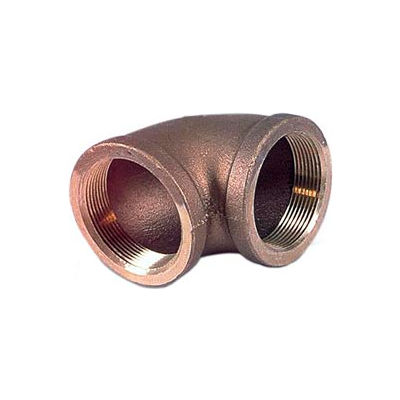 Brass 125 Lb Lead Free Fitting 1/8" 90 Degree Elbow Npt Female - Pkg Qty 33