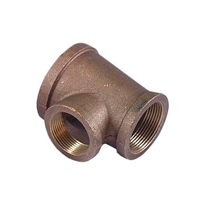 Brass 125 Lb Lead Free Fitting 1/4" Tee Npt Female - Pkg Qty 24