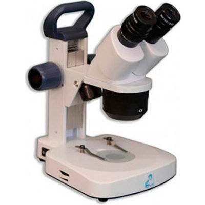 Meiji Techno EM-23 binoculaire tourelle d’entrée de gamme Rechargeable Microscope stéréo, 10 X 20 X 40 X Mag,.