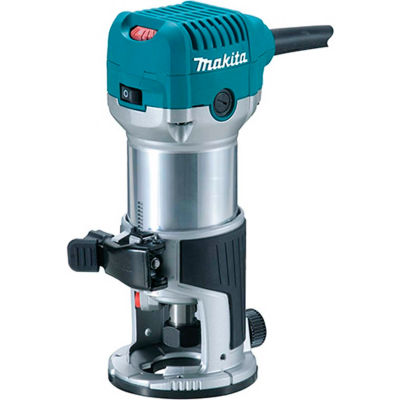 Makita® RT0701C 1-1/4 HP Compact routeur, base fixe, 10 000-30 000 tr/min, var. spd.