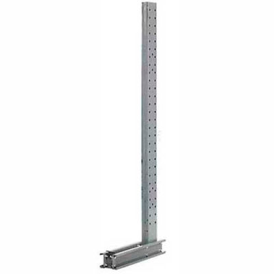 Global Industrial Single Sided Cantilever Upright, 50"Dx192"H, 2000 Series, Sold Per Each