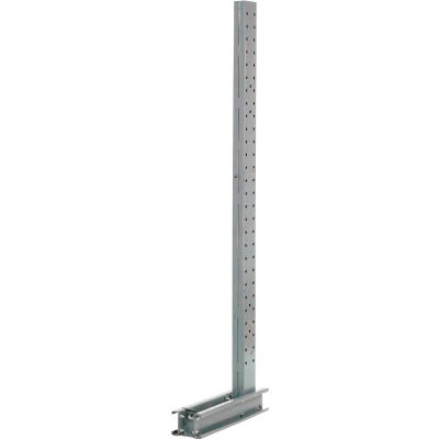 Global Industrial Single Sided Cantilever Upright, 33"Dx72"H, For 1000 Series, Sold Per Each