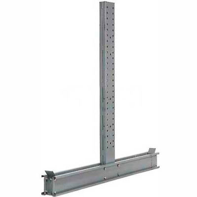 Global Industrial™ Double Sided Cantilever Upright, 65"Dx96"H, 3000 Series, Sold Per Each
