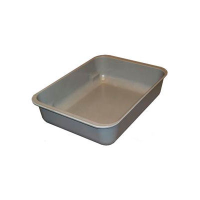 Molded Fiberglass Toteline Nesting Box Bus Pan 330008 -21"L x 15"W x 5"H, Gray