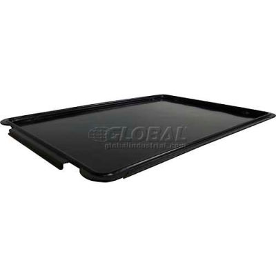 Molded Fiberglass Fibrestat ESD Lid 887000 for Stacking Box, Top Overall -25-3/4"L x 17-3/4"W