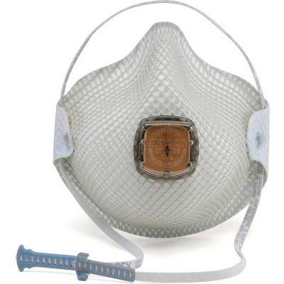 Moldex 2700N95 série 2700 N95 Particulate respirateur, HandyStrap & soupape Ventex, M/L, 10/boite