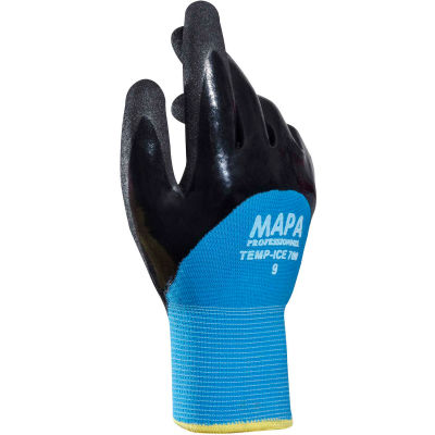 MAPA ® Temp-Ice 700 Nitrile 3/4 Gants thermiques enduits, 1 paires, taille 8, 700418