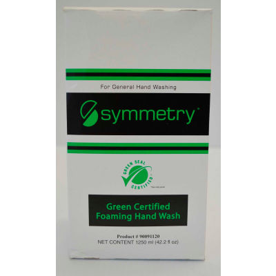 Symétrie vert certifié mousse savon 1250 millilitre - Pqt de 6