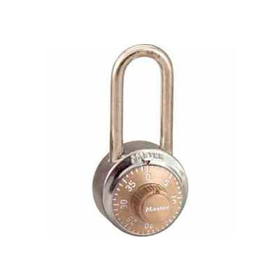 Master Lock® no. 1502LHGLD sécurité générale Combo cadenas LH Manille - Cadran en or