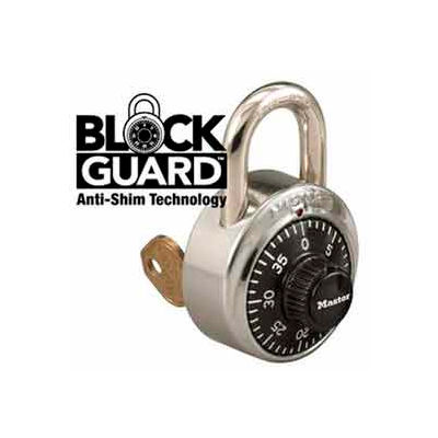 Master Lock® no. 1525 1525 générale sécurité Combo cadenas, contrôle clé, cadran noir