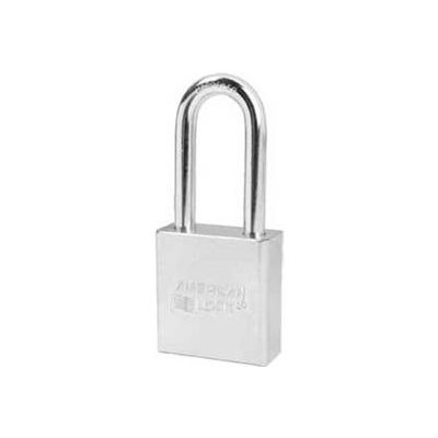 No Lock® américain A5201 Cadenas rectangulaire en acier solide - Qté par paquet : 24