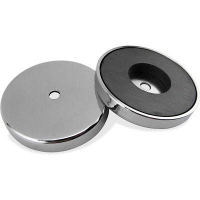 Aimant à base ronde en céramique Master Magnetics RB70CBX – attraction de 65 lb, qté par paquet : 25