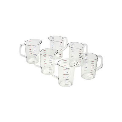 Rubbermaid® 00-3218 Bouncer® Cup, 4 pintes, Polycarbonate transparent de mesure