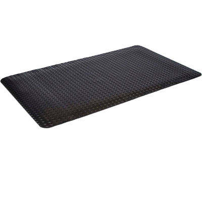 Tech Mat industriel pont plaque ergonomique Mat, noir 2' X 3', mousse PVC & Surface