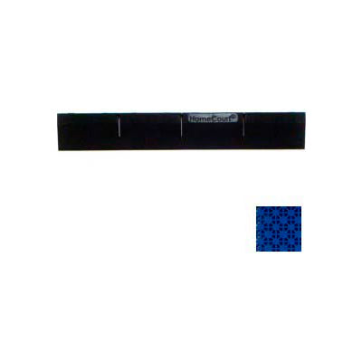 Mateflex HomeCourt Edge Male Connecting Piece 450146, 12"L X 1-3/4"W, Performance Blue